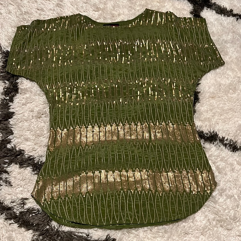Anthropologie sequin top by Namrata joshipura